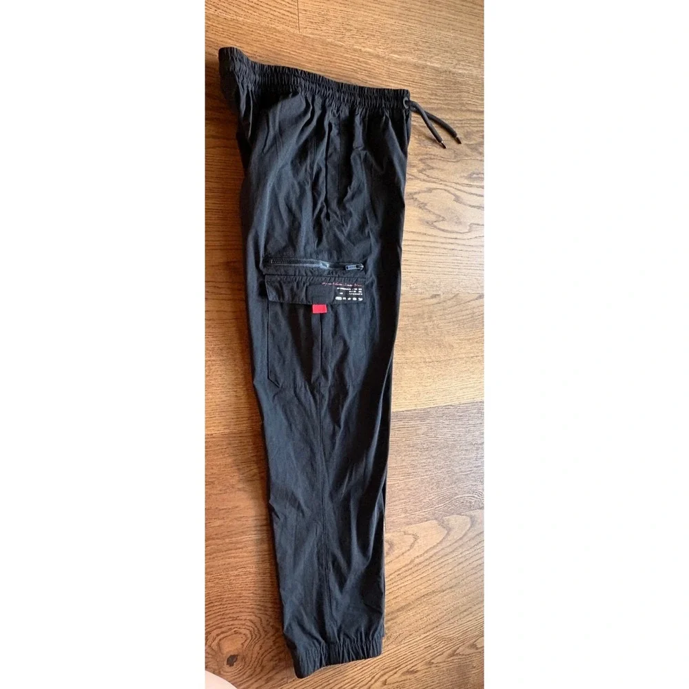 Supply & Demand Cargo Joggers Kids Large Black Excellent Streetwear Techwear